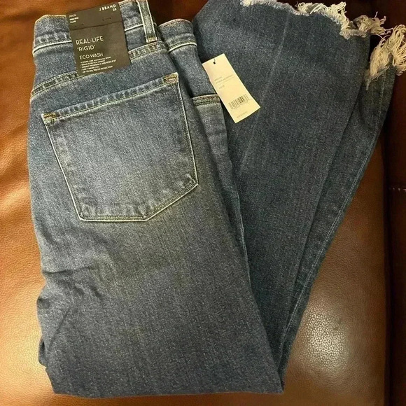 NWT J Brand Julia High Rise Flare Rigid Jeans Wonderland Deconstruct 28 - Picture 6 of 7
